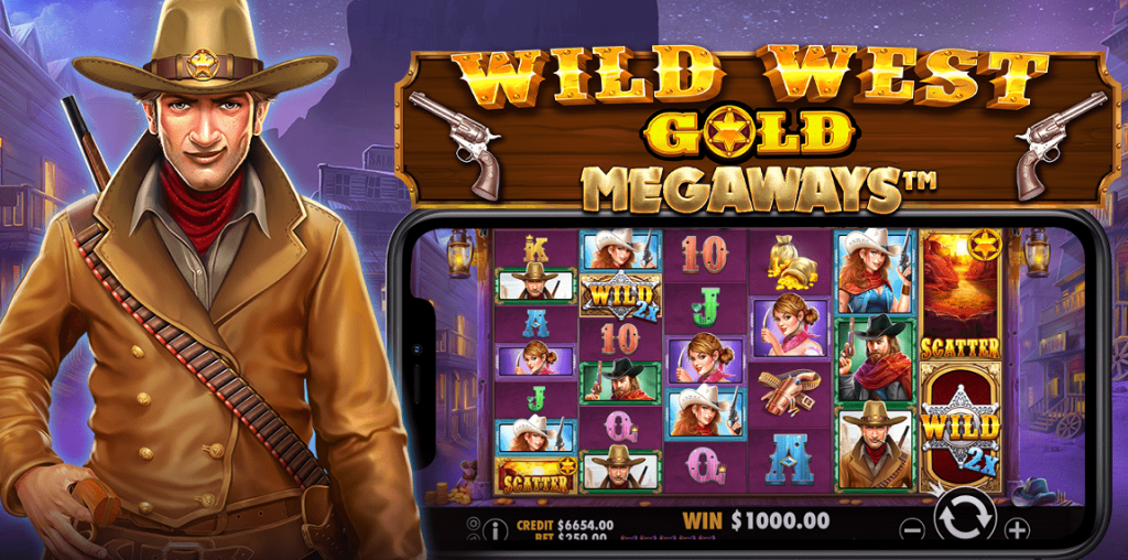 cara menang main slot wild west gold